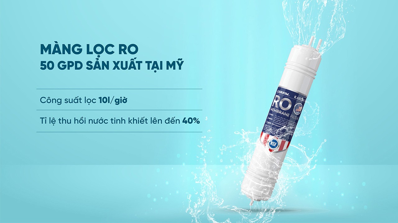Máy lọc nước Karofi KAQ-D36